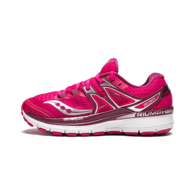 SAUCONY WOMENS TRIUMPH ISO 3 Womens "Pink Berry Silver" S10346 2 S10346 2 from Stadium Goods