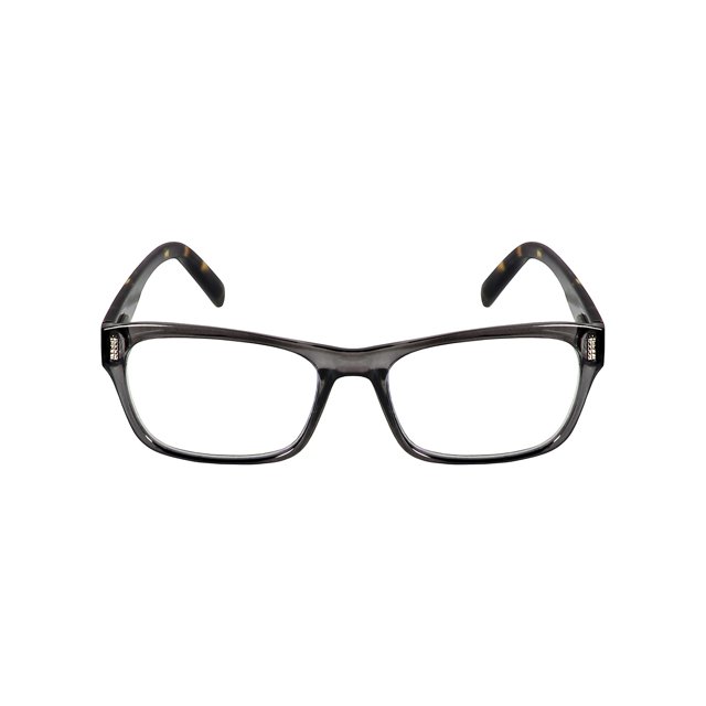 SAV Eyewear SAV VK Couture +1.75 Blue Light Reading Glasses Smoke Black