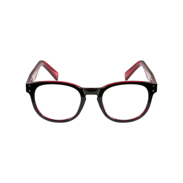 SAV Eyewear SAV VK Couture No Power Blue Light Reading Glasses Black