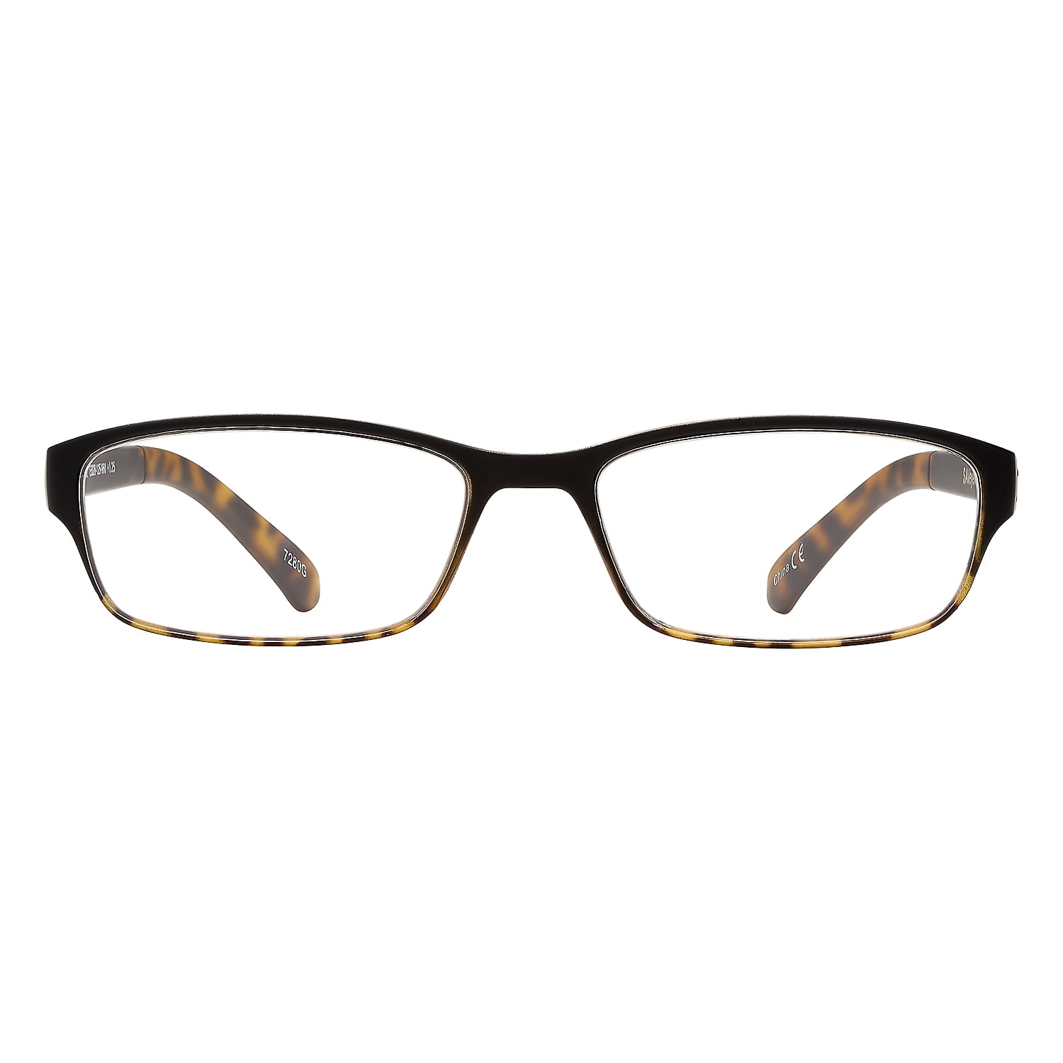 SAV Flex 2 +1.75 Reading Glasses Black Demi (E5028)