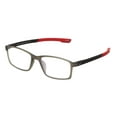 thumbnail image 1 of SAV Sportex Blue Light Protection Reading Glasses, Rectangle Full Rim Frame, 4200, +1.25, Sport Red, 1 of 7