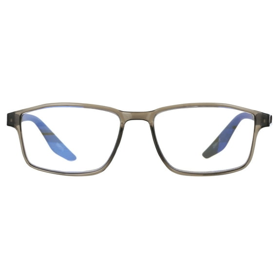 SAV Sportex Blue Light Protection Reading Glasses, Rectangular Frame, AR4149, +1.50, Gray