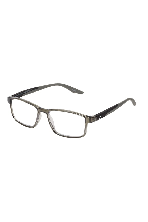 SAV Sportex Blue Light Protection Reading Glasses, Rectangular Frame, AR4149, +2.00, Gray