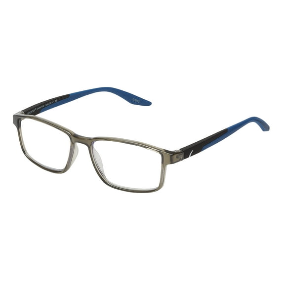 SAV Sportex Blue Light Protection Reading Glasses, Rectangular Frame, AR4149, +2.50, Blue