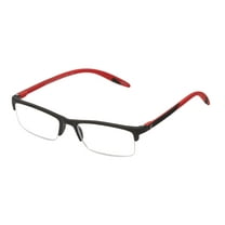 SAV Sportex Reading Glasses, Semi-Rimless Sport Frame, AR4150,  2.00, Sport Red