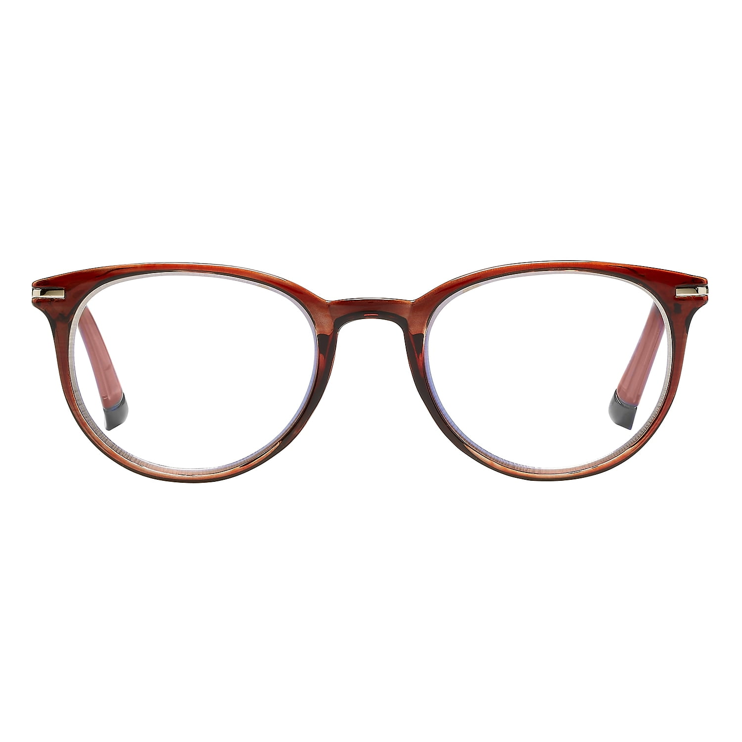 SAV Tri-focus Blue Light +3.00 Reading Glasses Brown (E2307)