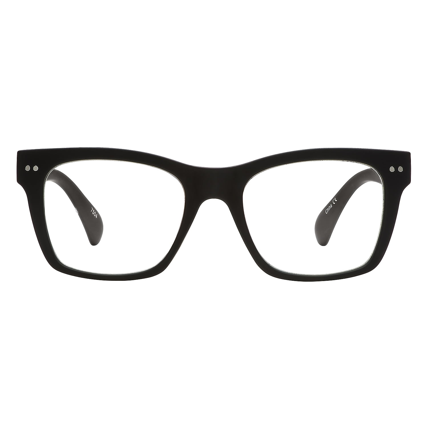 SAV VK Couture Blue Light +1.50 Reading Glasses Matte Black (EVKB13)