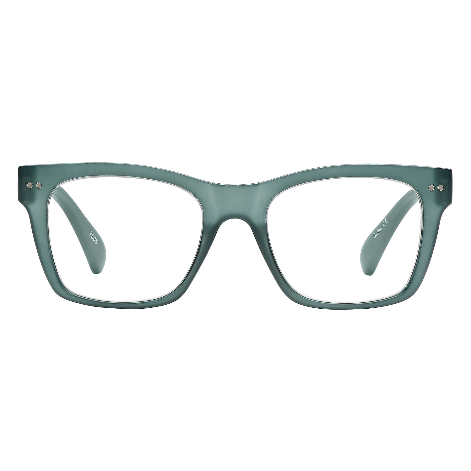 SAV VK Couture Blue Light +2.50 Reading Glasses Matte Teal (EVKB13)