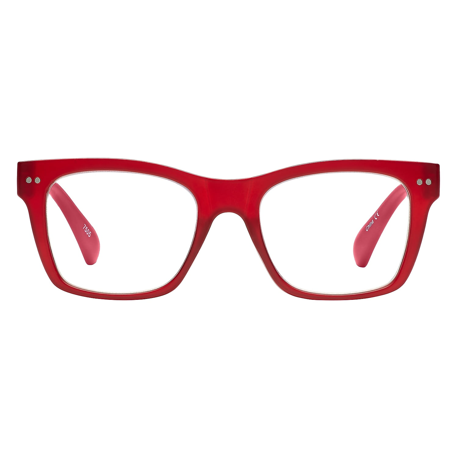 SAV VK Couture Blue Light +2.75 Reading Glasses Burgundy (EVKB13)