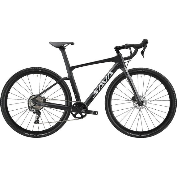 SAVADECK Carbon Gravel Road Bike,T800 Carbon Gravel Dis Brake Bicycle with Professional Adventure Shimano GRX600 11 Speed Groupset and Extra Wide Tires 700CX40C for Various Road.