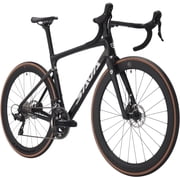 SAVADECK Road Bike for Adults, 24-Speed Carbon Fiber Racing Bicycle with Shimano 105 Hydraulic Disc Brake & Full Carbon FrameBlack,56cm
