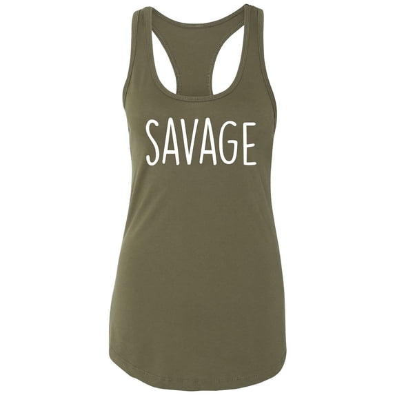 SAVAGE Racerback Tank