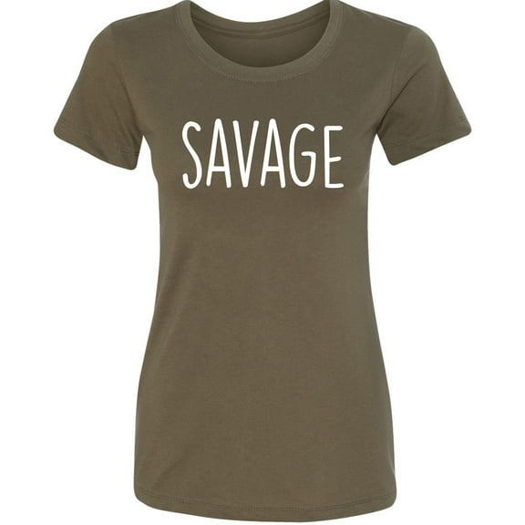 SAVAGE Womens crewneck tee