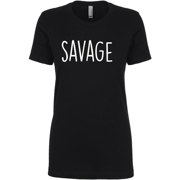 SAVAGE Womens crewneck tee