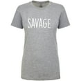 thumbnail image 1 of SAVAGE Womens crewneck tee, 1 of 1