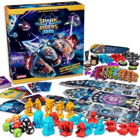 SAVANA Spark Riders 3000 Commander Edition  Sci-Fi Survival Game - Command, Repair & Fight with Voice-Controlled IRIS App - 14 Players, Ages 10+, 60 Min Playtime - Strategy & Cooperative Game