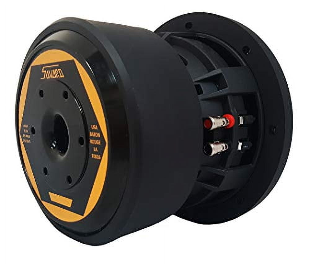 Savard Hi-Q Series V2 8" D2 Ohm Subwoofer – 500W RMS, 2.5" Copper Voice Coil, Kevlar Cone