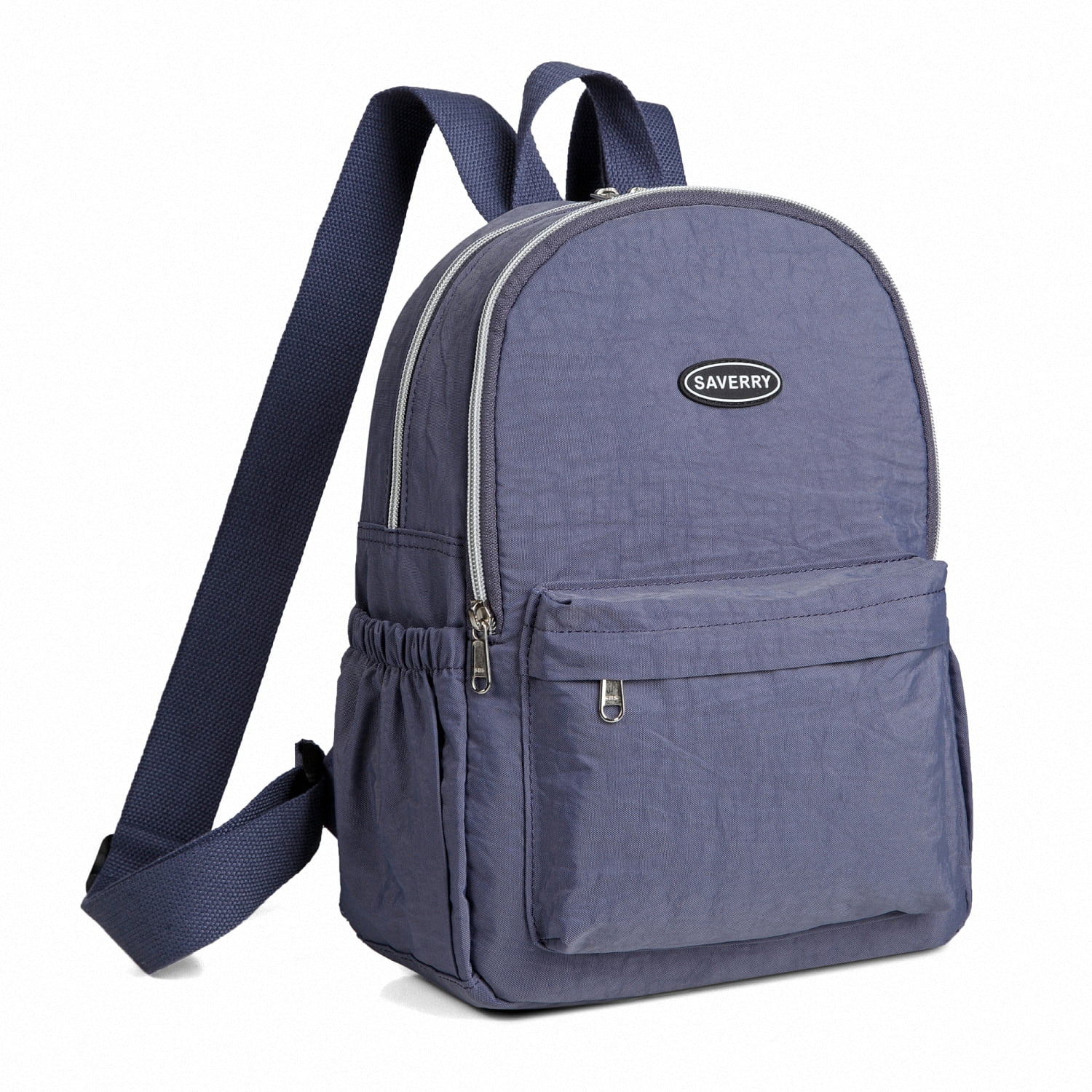 SAVERRY Women Backpack Small Hiking Daypack Female Nylon Rucksack Blue ...