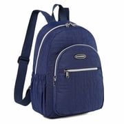 SAVERRY Lightweight Mini Backpack for Women - Small Casual Daypack, Stylish Crossbody Purse for Travel, Hiking & Daily Use Blue