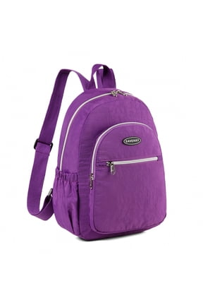 Lightweight Mini Backpack for Women - Small Casual Daypack, Stylish Crossbody Purse for Travel, Hiking & Daily Use Brilliant Purple