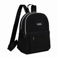 thumbnail image 1 of SAVERRY Women Backpack Small Hiking Daypack Female Nylon Rucksack Black, 1 of 7