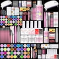 thumbnail image 1 of SAVILAND Acrylic Nail Kit with Drill: Professional Nail Kit Acrylic Set for Beginners with Everything Gel Polish U V Light Decorations for Home Salon Gift Set, 1 of 9