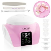 SAVILAND Fast Steam Nail Polish Remover Machine: Smart Steam Gel Polish Remover Gel Nail Polish Remover Machine Portable Temp Control Gel Removal Nail Tools Nail Scraper Nail File Buffer