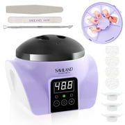 SAVILAND Fast Steam Nail Polish Remover Machine: Smart Steam Gel Polish Remover Gel Nail Polish Remover Machine Portable Temp Control Gel Removal Nail Tools Nail Scraper Nail File Buffer