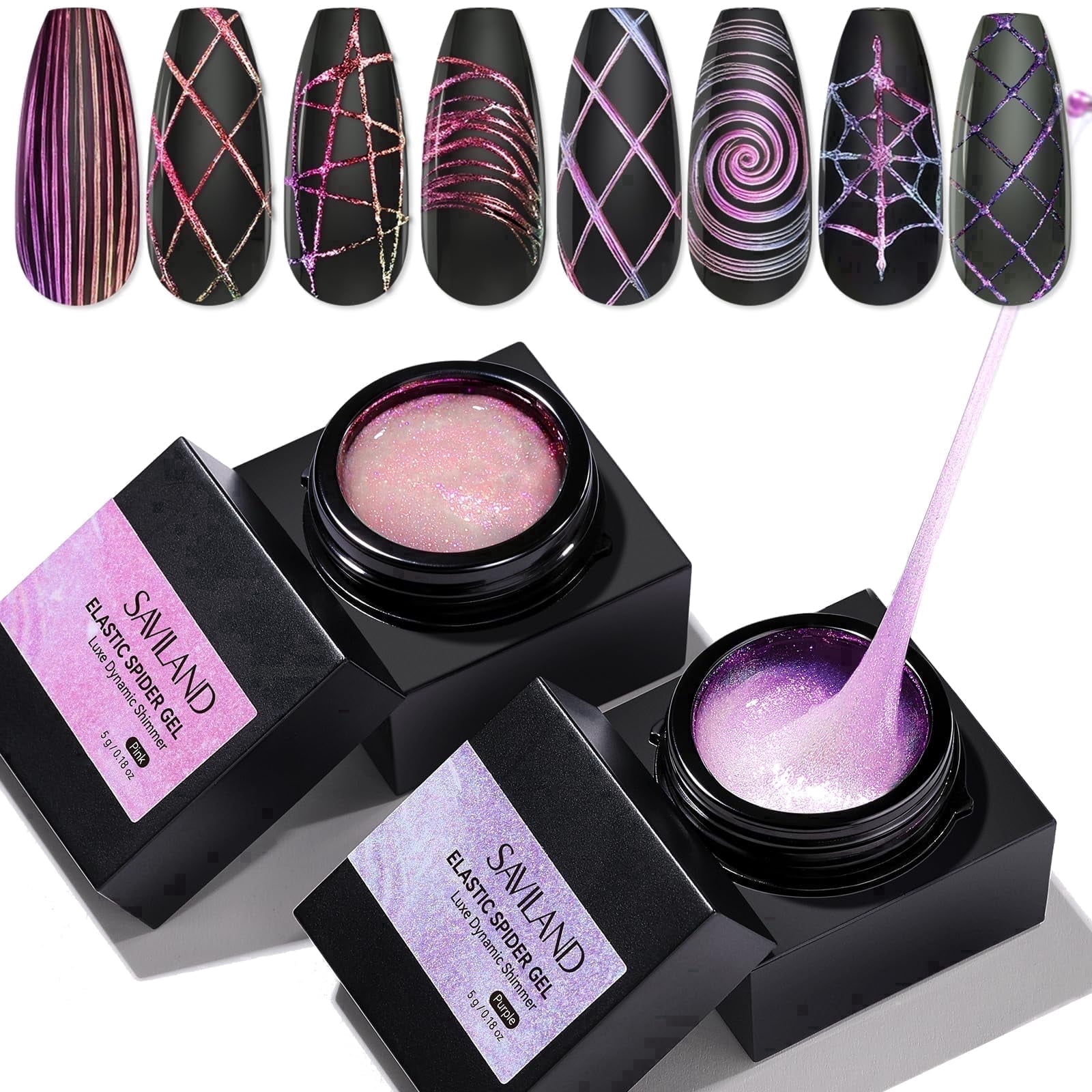 SAVILAND Color Artistry Nail Polish Set: Ultra Quick Dry Regular