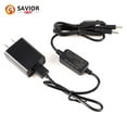 thumbnail image 1 of SAVIOR HEAT 8.4V DC Dual Port Battery Charger for Heated Gloves Mittens Liners Socks Jackets（USB Cable Included）, 1 of 6