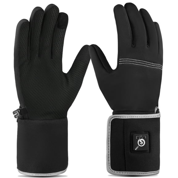 SAVIOR HEAT Heated Glove Liners for Men Women,Electric Battery Heated Gloves Rechargeable Thin Heated Work Gloves