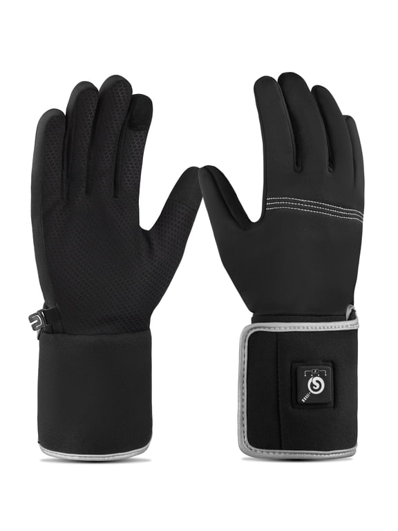 Heated Glove Liners for Men Women,Electric Battery Heated Gloves Rechargeable Thin Heated Work Gloves
