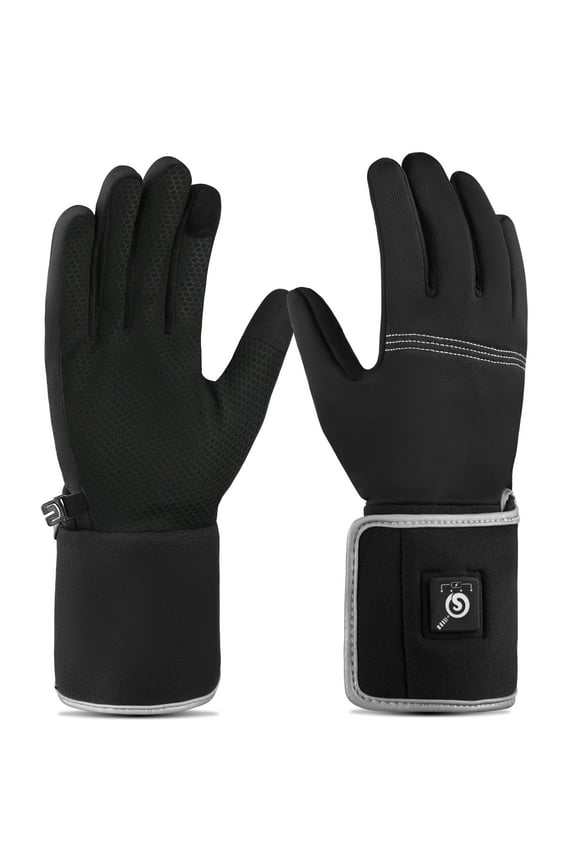 Heated Glove Liners for Men Women,Electric Battery Heated Gloves Rechargeable Thin Heated Work Gloves