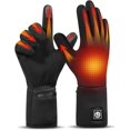 SAVIOR HEAT Heated Gloves, Battery Electric Heated Glove Liners for Men