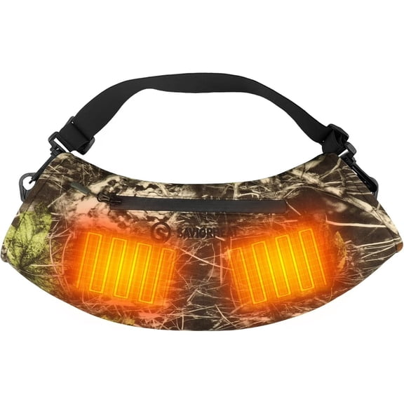SAVIOR HEAT Heated Hand Muff, 5200mAh USB Electric Hand Warmer Pouch with Rechargeable Battery for Winter Outdoor Hunting Hiking Camping Sport Golf Football Photography