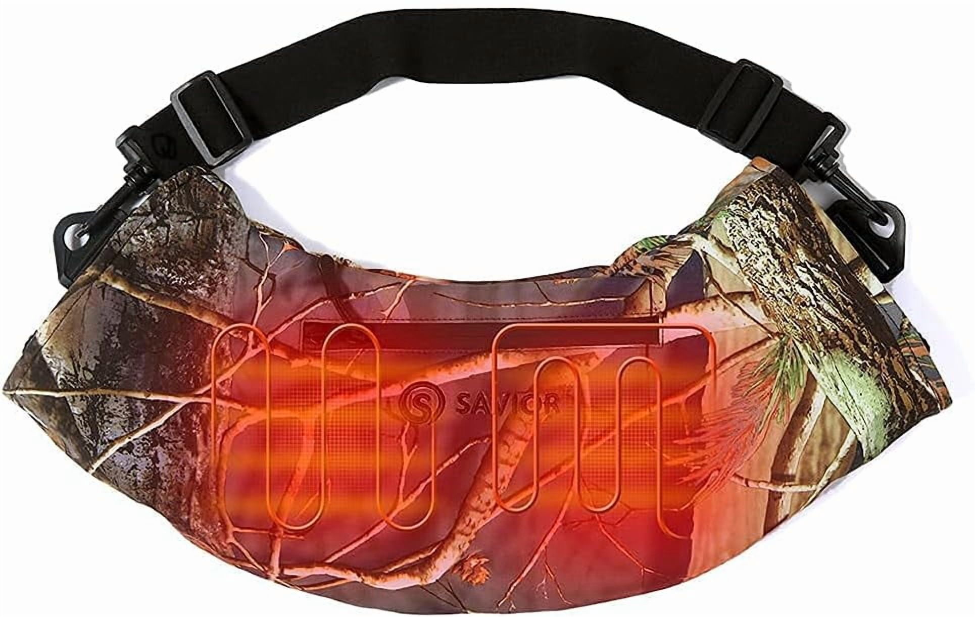 SAVIOR HEAT Heated Hand Muff, Electric Heating Hand Warmer Pouch for Winter Outdoor Hunting Camping Golf Photography
