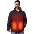 thumbnail image 1 of SAVIOR HEAT Heated Jackets for Men with 10-Hour Battery Life Waterproof & Windproof Electric Mens Winter Jacket, 1 of 11