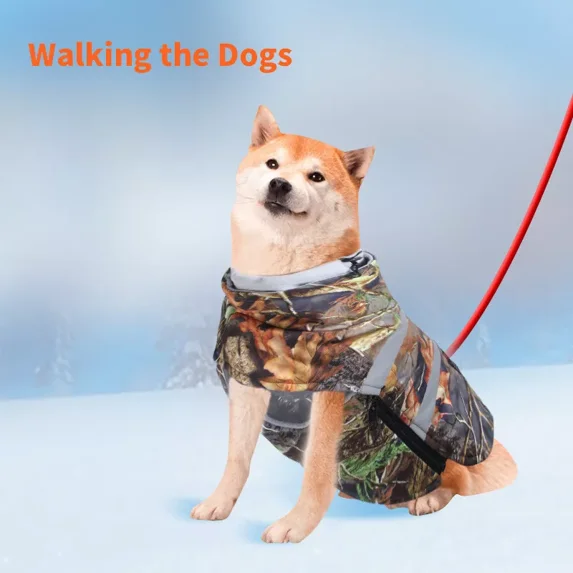 SAVIOR HEAT Pet Dog Jacket Winter Outdoor Apparel Vest Indoor Warm Clothes Coat Heated Clothes