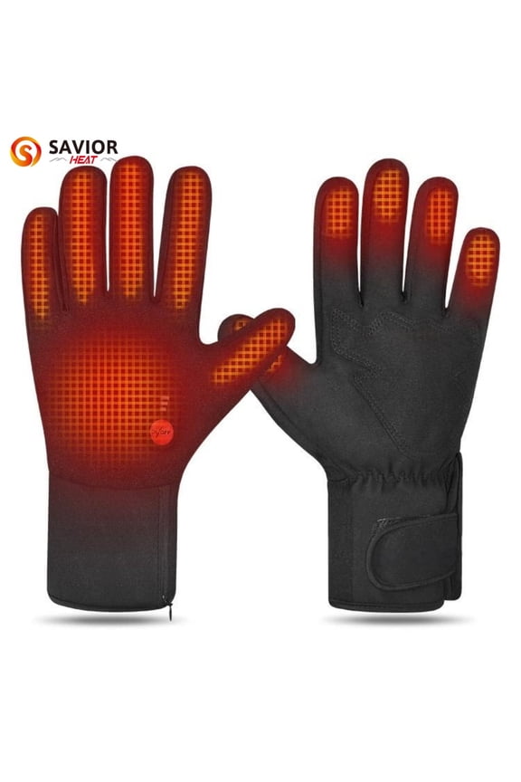 Thermal Heated Gloves Motorcycle Skiing Men Women Electric Heating Glove Winter Waterproof Warm Rechargeable Heated Glove