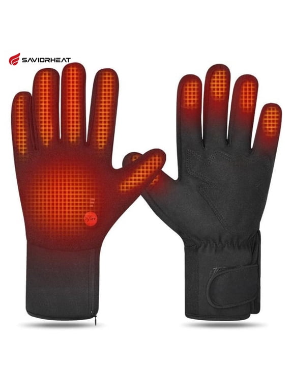 Thermal Heated Gloves Motorcycle Skiing Men Women Electric Heating Glove Winter Waterproof Warm Rechargeable Heated Glove