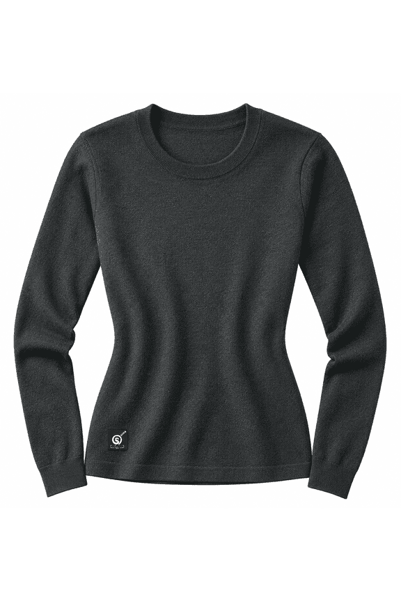 Women's Heated Thermal Underwear, 3 Heating Zones (Abdomen & Back), 3 Temperature Levels, Machine Washable, with 3000mAh Battery Pack