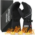 thumbnail image 1 of SAVIOR Rechargeable Heated Gloves for Men & Women, 3-Level Temperature Control, Touchscreen, Waterproof and Warm, Ideal for Cycling, Skiing, Skating, Hiking, 1 of 11