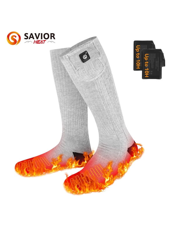 Heated Socks for Men Women Rechargeable Battery Electric Socks Winter Foot Warmer Outdoor Skiing Hunting Fishing