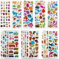 thumbnail image 1 of SAVITA 3D Stickers for Kids Toddlers 500+ Puffy Stickers Variety Pack for Scrapbooking Bullet Journal Including Animal, Numbers, Fruits, Fish, Dinosaurs, 1 of 1