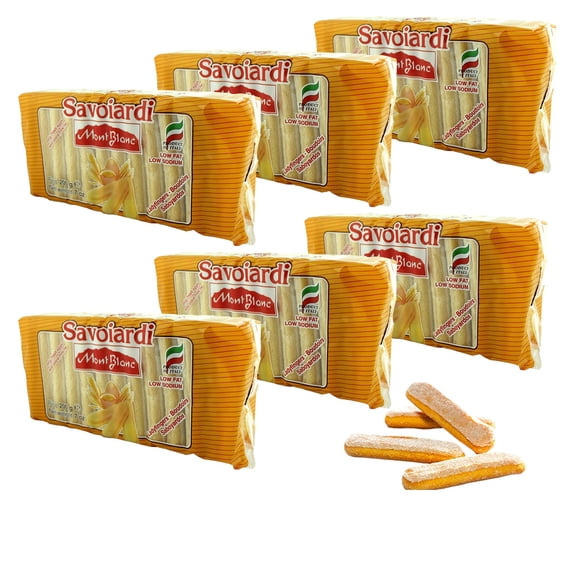 SAVOIARDI, Mont Blanc Ladyfingers  6 Pack - 7 oz /each