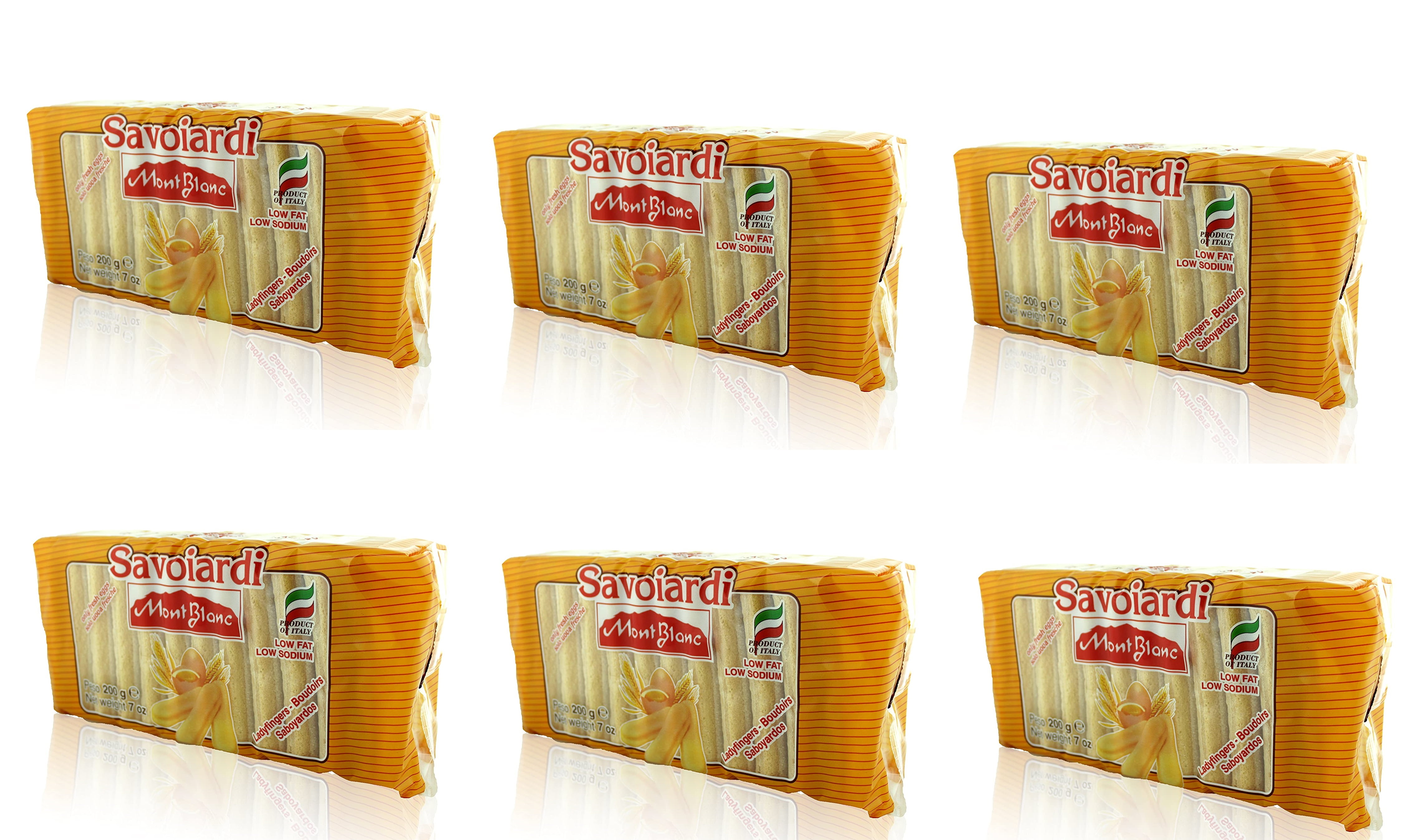 SAVOIARDI, Mont Blanc Ladyfingers 6 Pack 7 oz /each