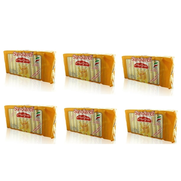 SAVOIARDI, Mont Blanc Ladyfingers 6 Pack 7 oz /each