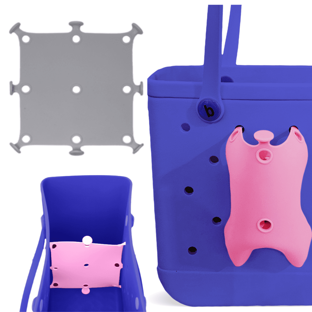 Mesh Organizer Inserts For Bogg Bag X-Large & Similar Rubber Beach Bags - Space Dividers & Accessories