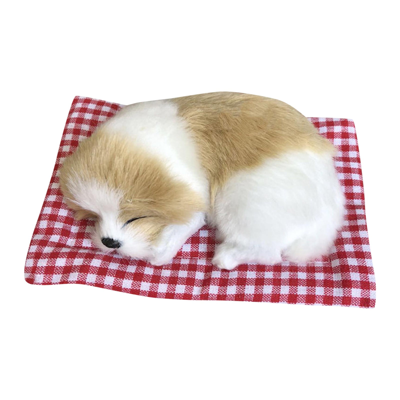 SAVWSDZK 101 Plush Funny Toys Dog Sleeping In The Mattress Doll Toy