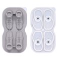 SAVWSDZK Shoe Ice Cube Mould Cute Ice Cube Mould Shoes Shapes Ice Cube